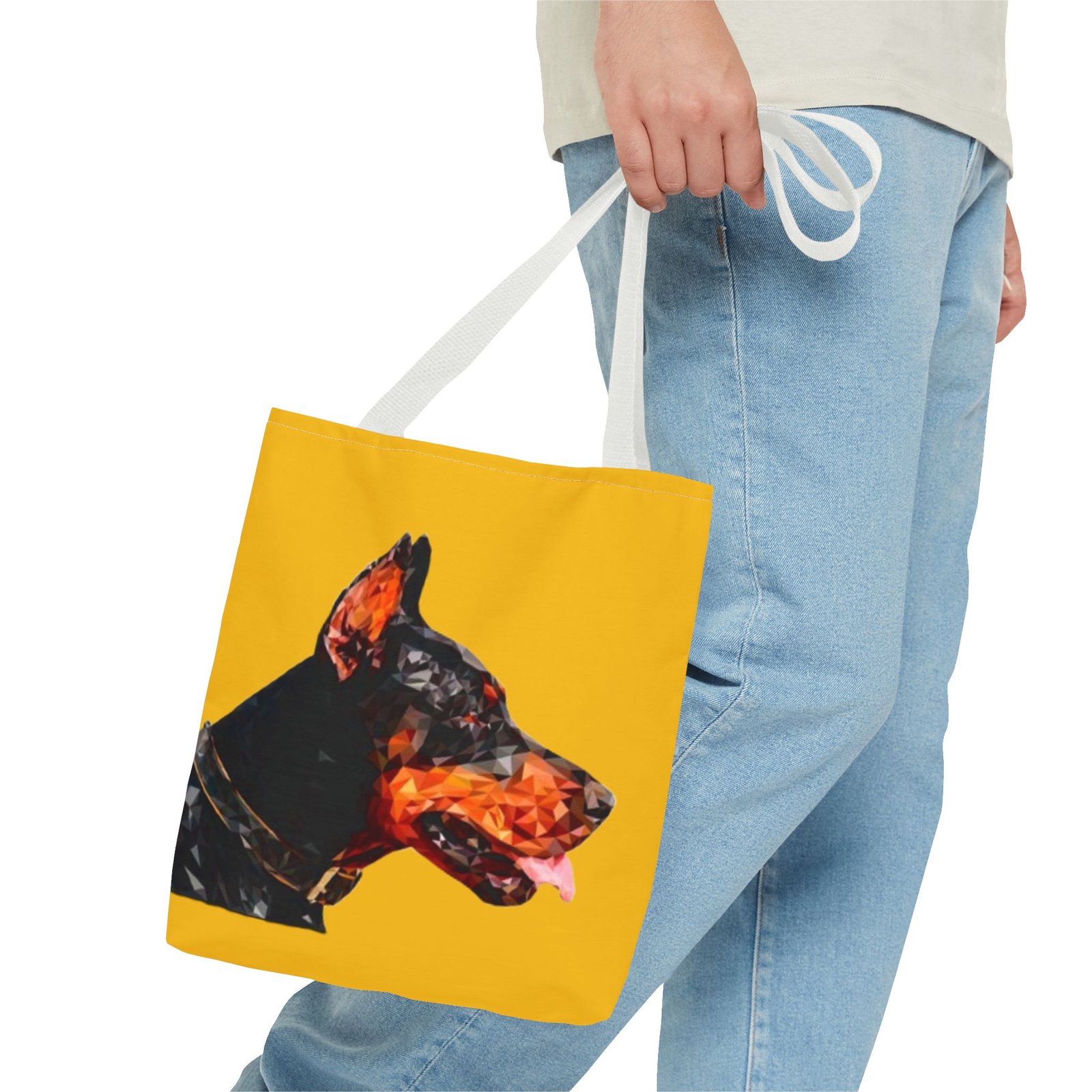 Doberman Dog Pet Lover Tote Bag - Stylish Dog Lover's Accessory - Image 11
