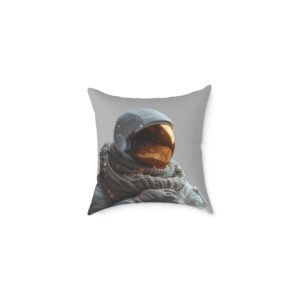 Astronaut Square Poly Canvas Pillow