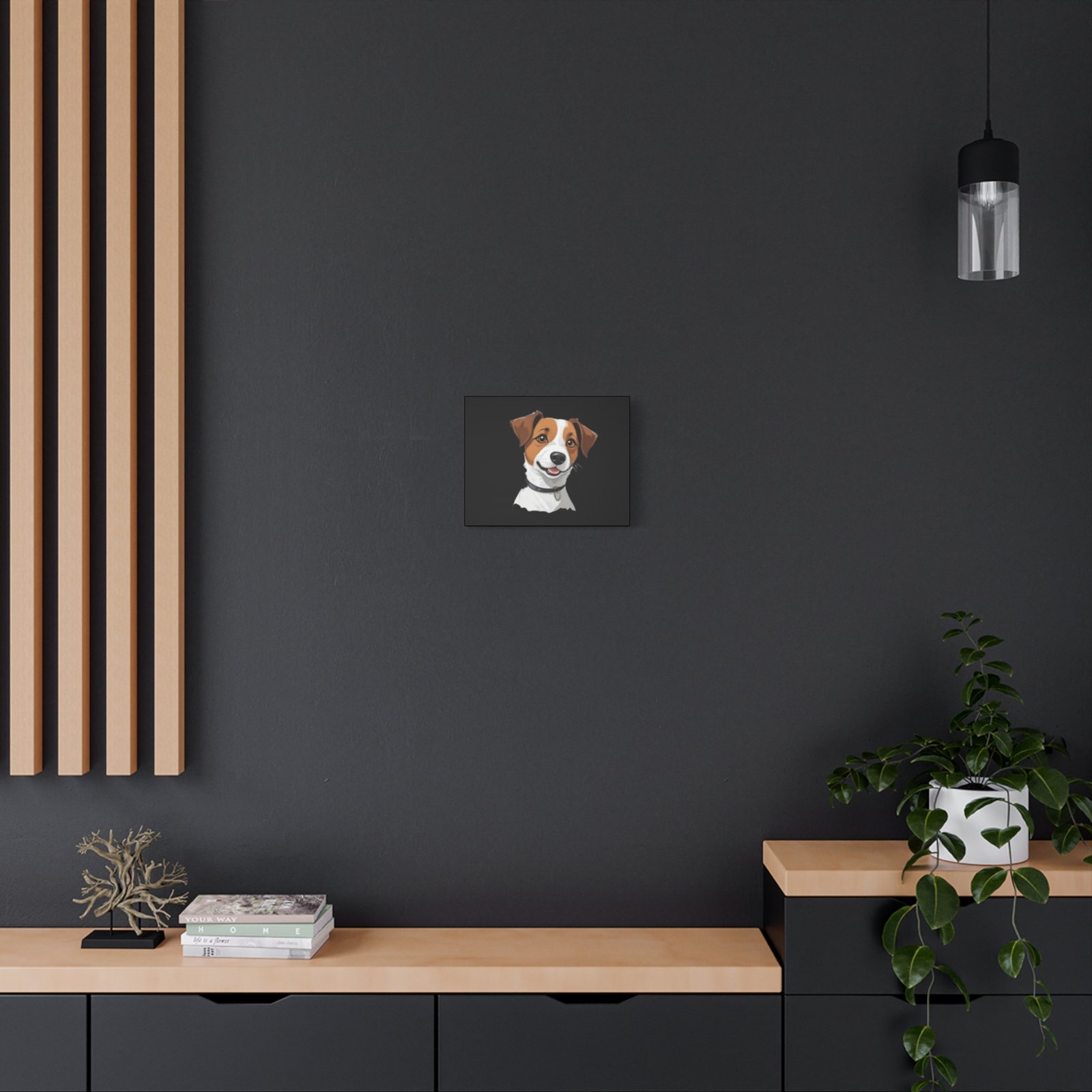 Terrier Dog Canvas Art - 1.25" Stretched Matte Print for Pet Lovers - Image 12
