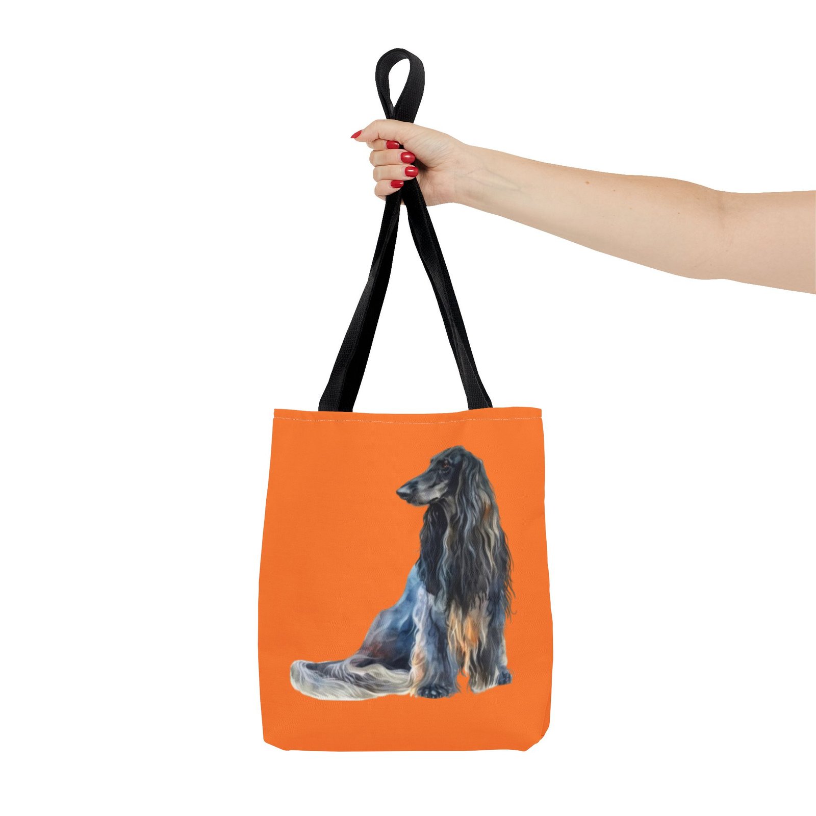 Afghan Hound Dog Pet Lover Tote Bag - Stylish Dog Lover's Accessory - Image 4