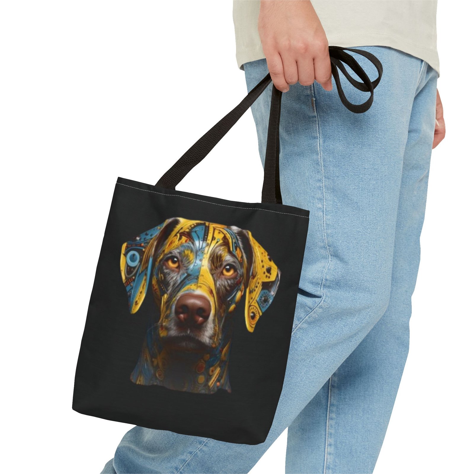 Terrier Dog Tote Bag - Stylish Dog Lover's Accessory - Image 3