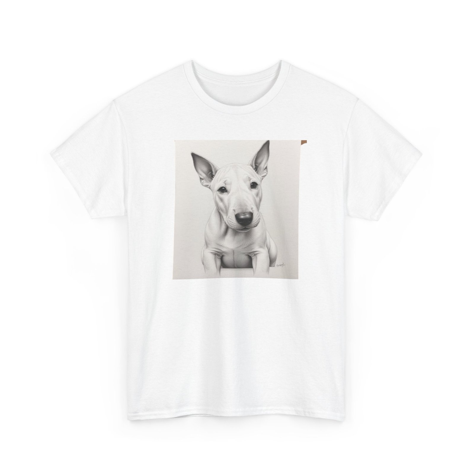 English Bull Terrier Unisex Heavy Cotton Tee - Image 3