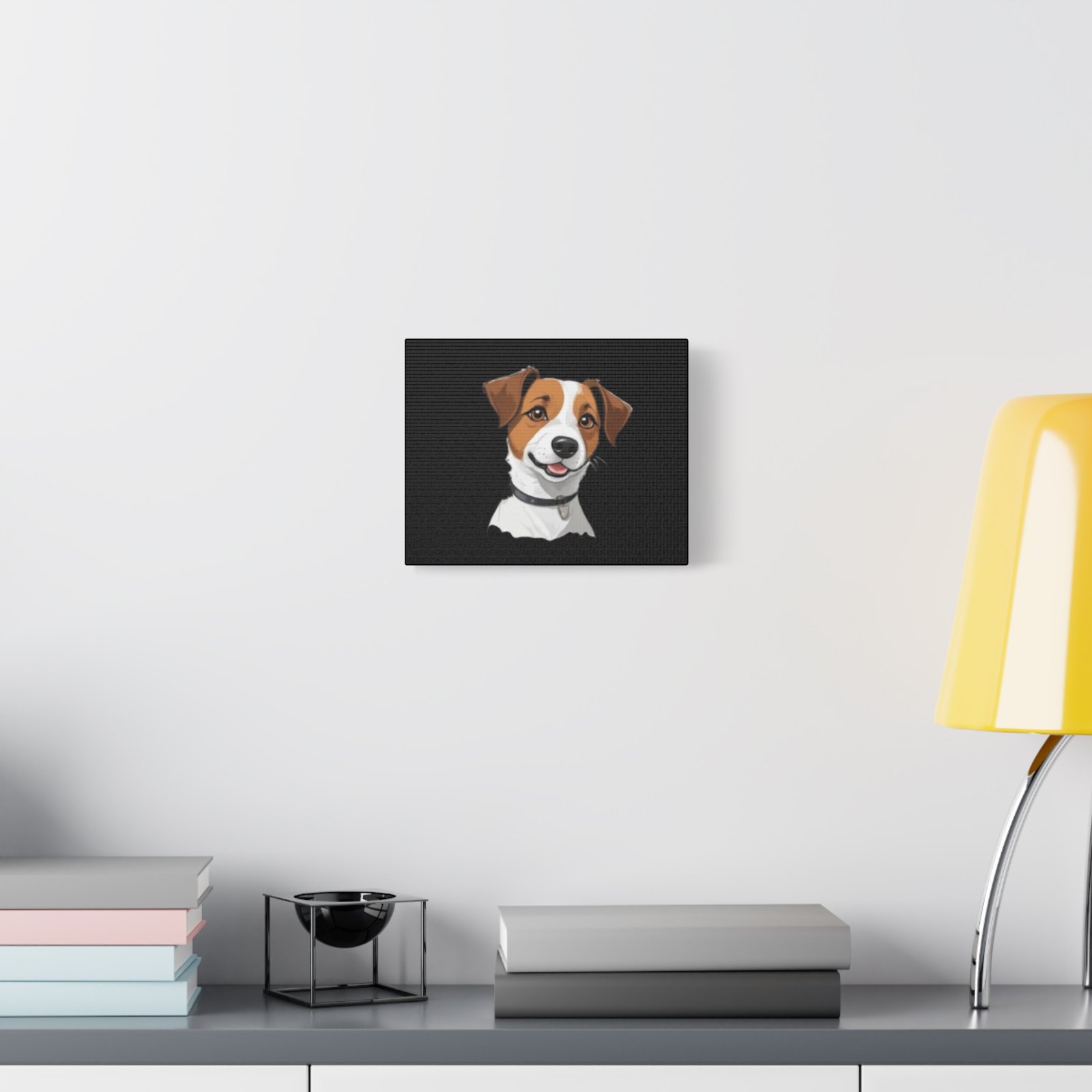 Terrier Dog Canvas Art - 1.25" Stretched Matte Print for Pet Lovers - Image 3