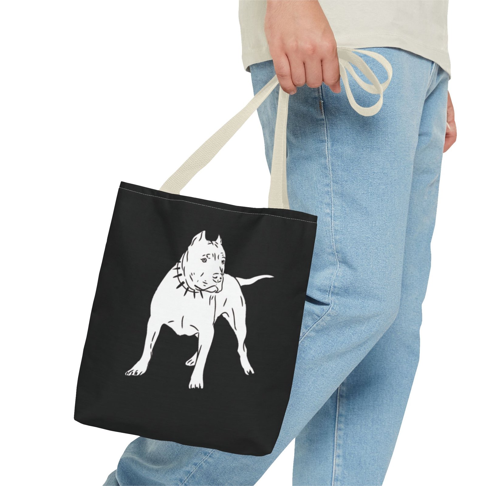 Bull Terrier Tote Bag - Stylish Dog Lover's Accessory - Image 15