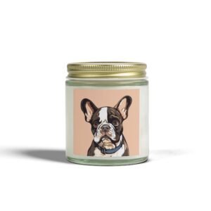 French Bulldog Dog Lover Scented Candles, Home Decor Gift, Unique Candle for Dog Owners, Pet-Themed Aromatherapy, French Bulldog Inspired