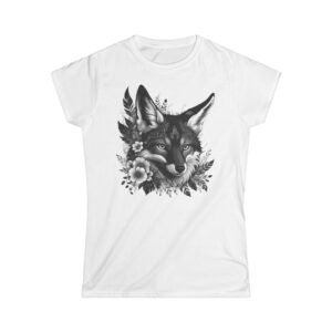 Fox Tattoo Soft  style Tshirt
