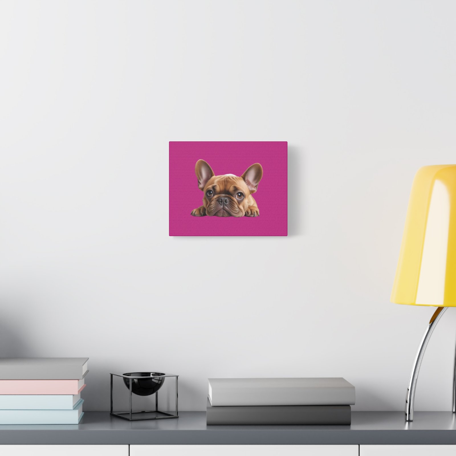 French Bull Dog Canvas Art - 1.25" Stretched Matte Print for Pet Lovers - Image 3