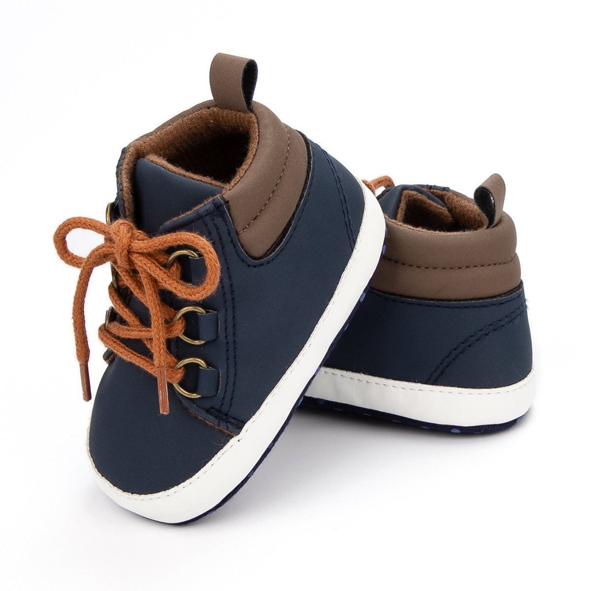 0-1 Years Old Toddler High-top Soft Soled Baby Shoes - Image 4