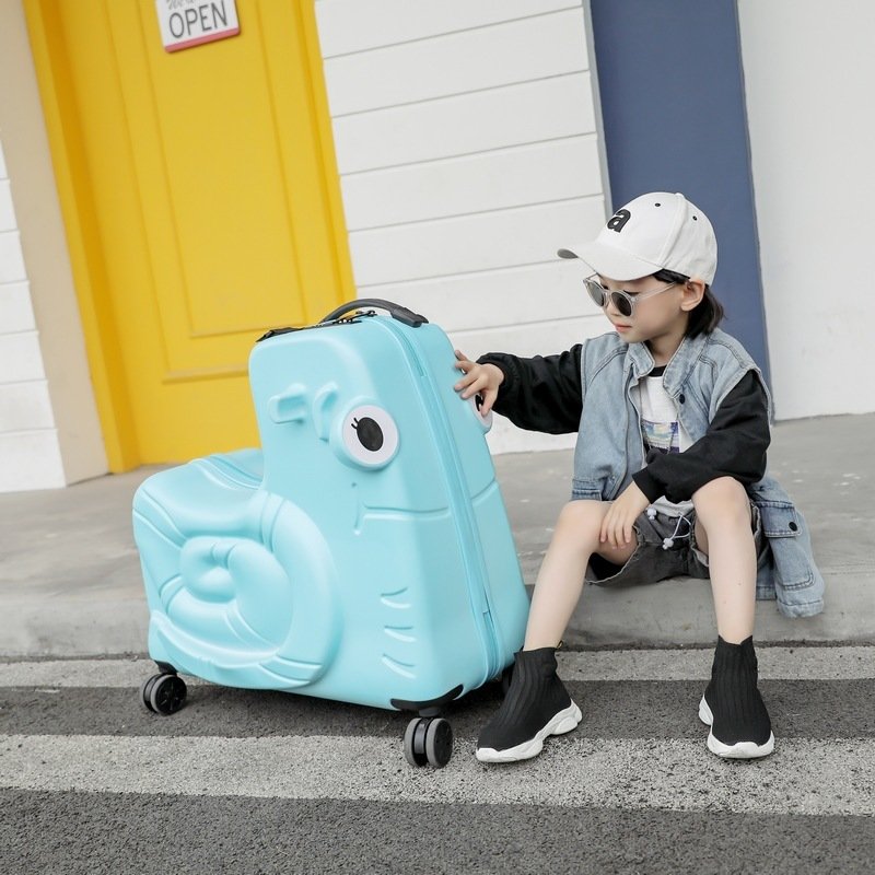 Children Can Sit On The Trolley Ride Suitcase - Image 2