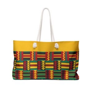 Jamaica Rasta Reggae  Pattern Stylish Women Weekender Bag
