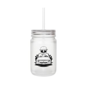 Classic Cars Mason Jar
