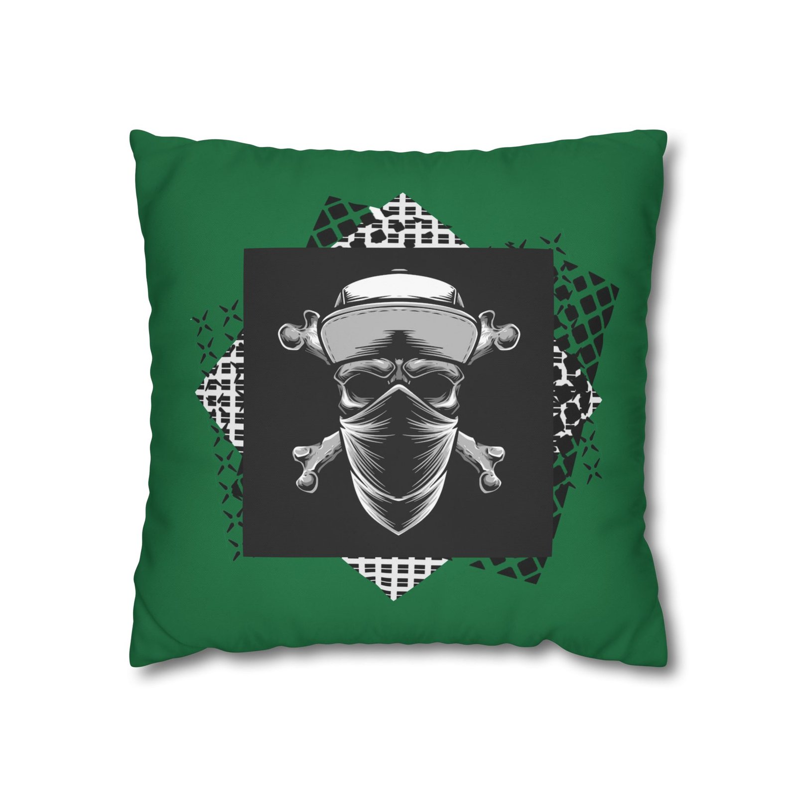 Gangster Square Poly Canvas Pillowcase - Image 5