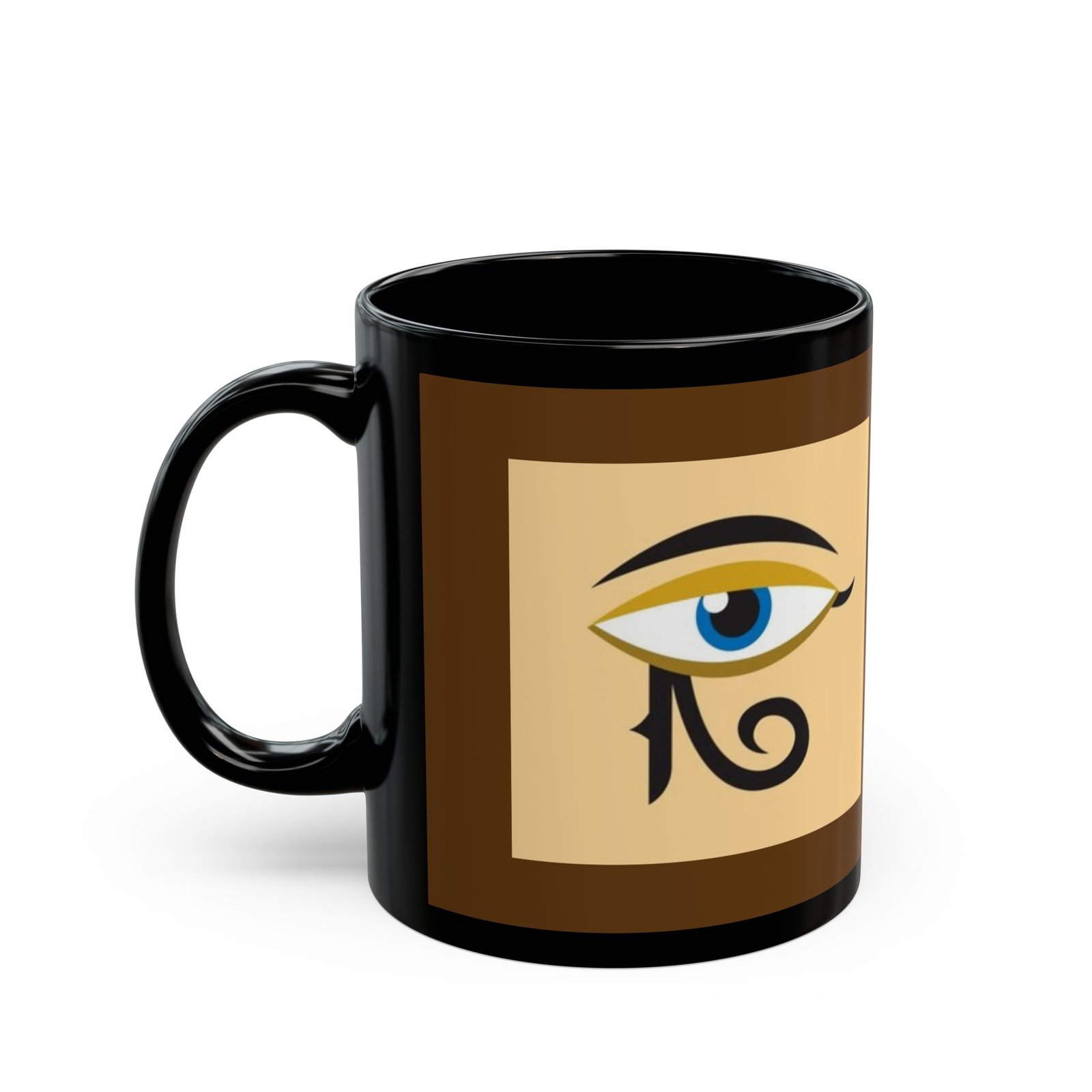 Egyptian Eye Black Mug (11oz, 15oz) - Image 3