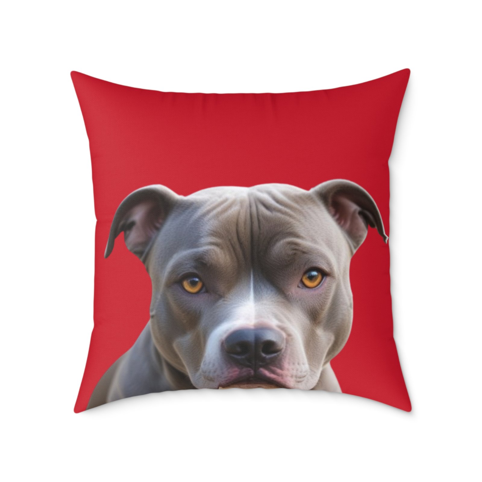 Staffordshire Bull Terrier Square Poly Canvas Pillow - Image 17