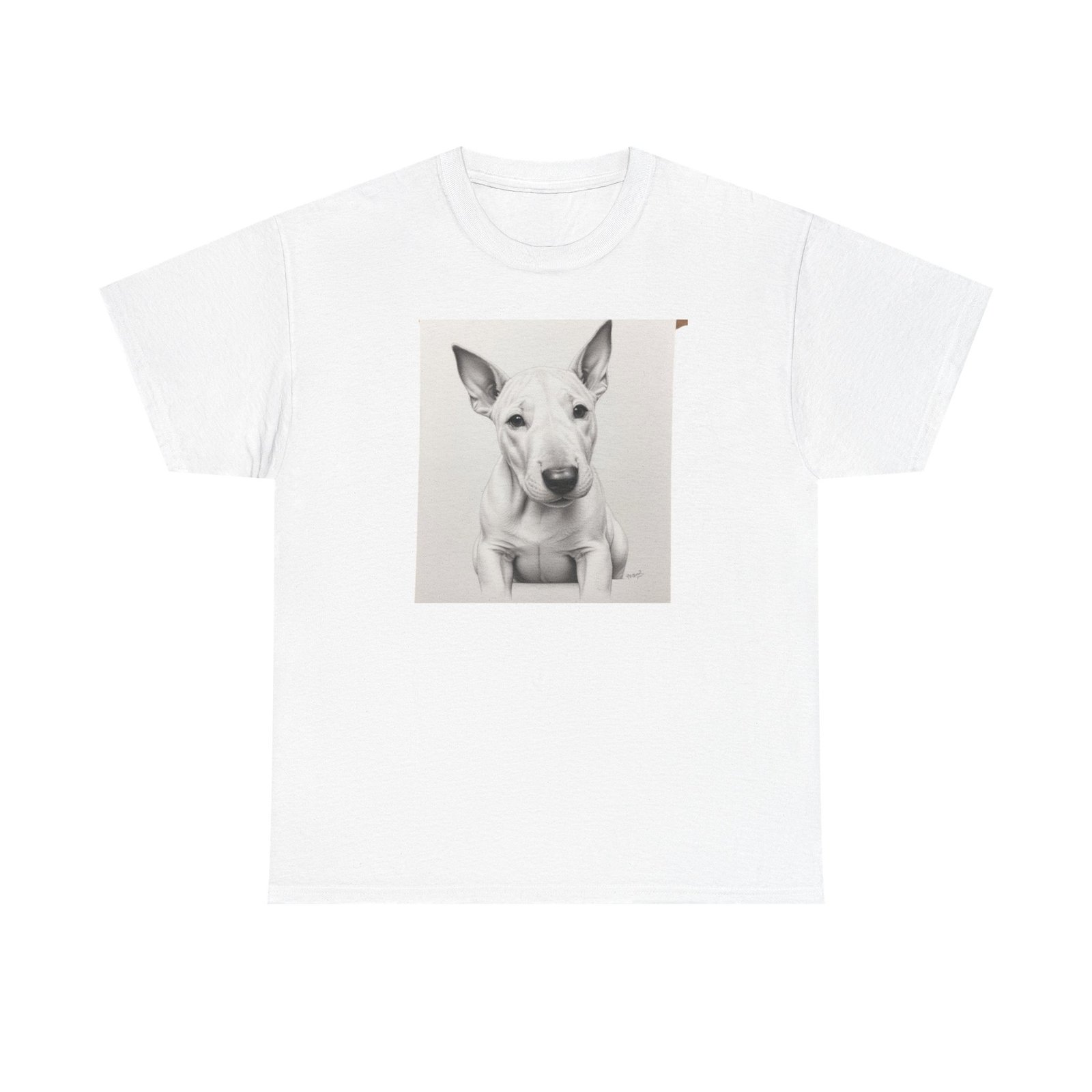 English Bull Terrier Unisex Heavy Cotton Tee