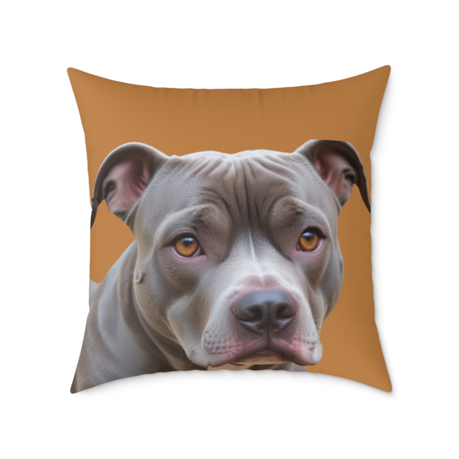 Staffordshire Bull Terrier Square Poly Canvas Pillow Cushion 08 - Image 17