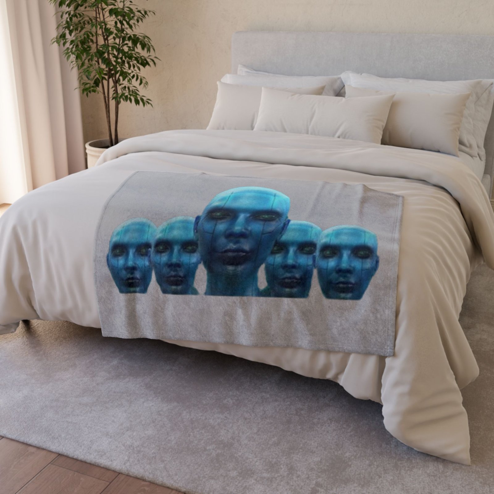 Sci fi Soft Polyester Blanket - Image 4