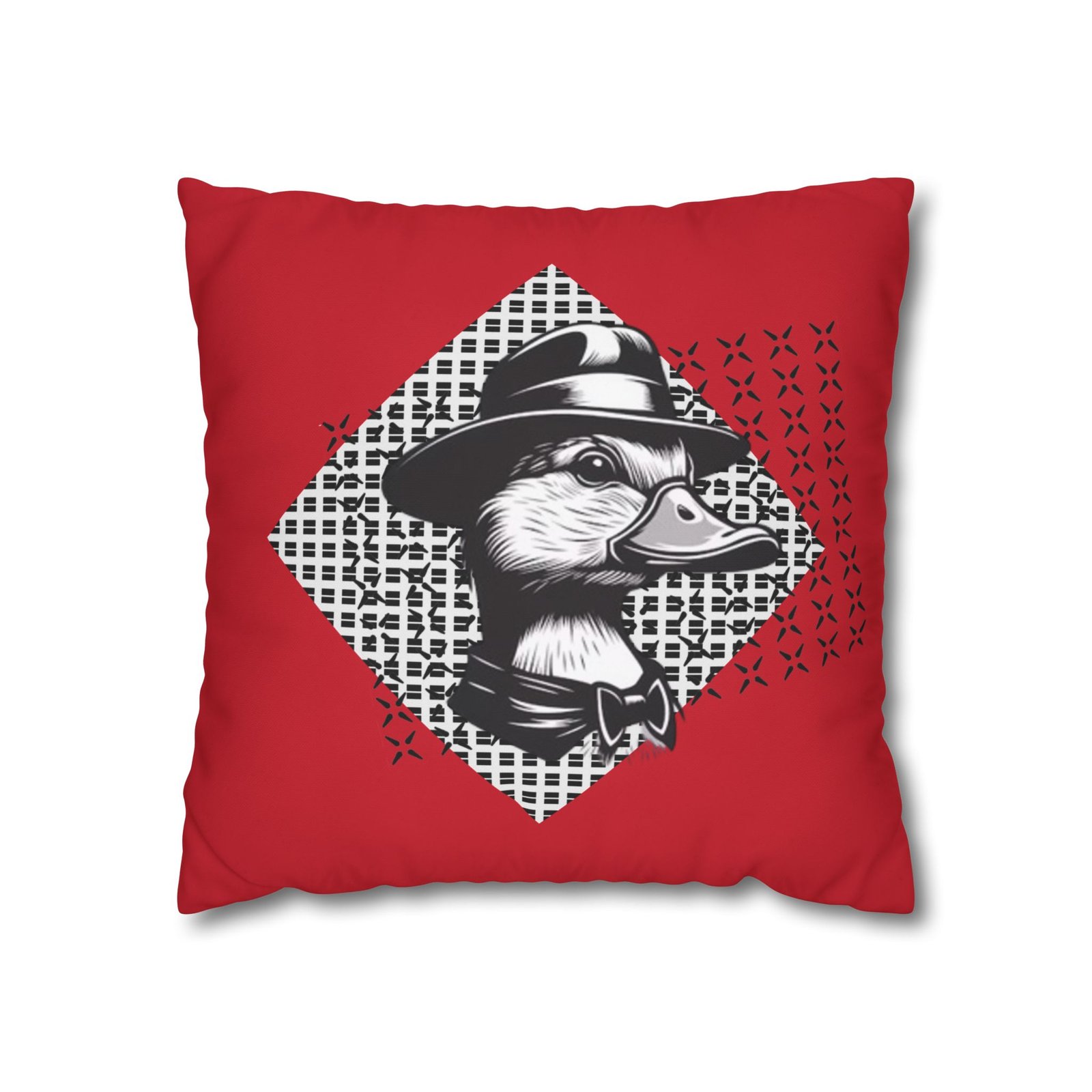Gangster Square Poly Canvas Pillowcase - Image 5