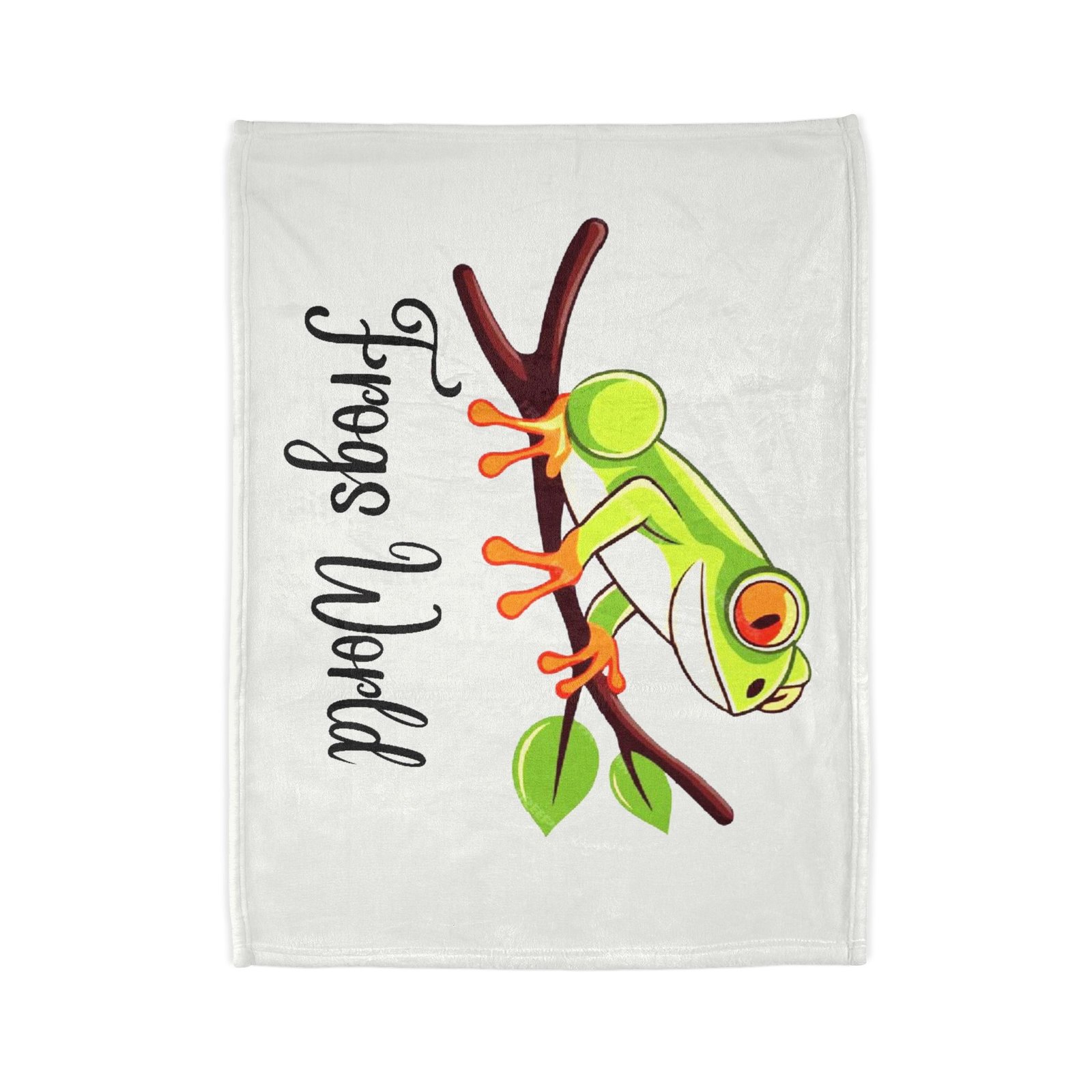 A Frogs kids Blanket gift birthday frog gift easter frog blanket gift xmas frog gift boys birthday gift blanket girls frog gift blanket - Image 2