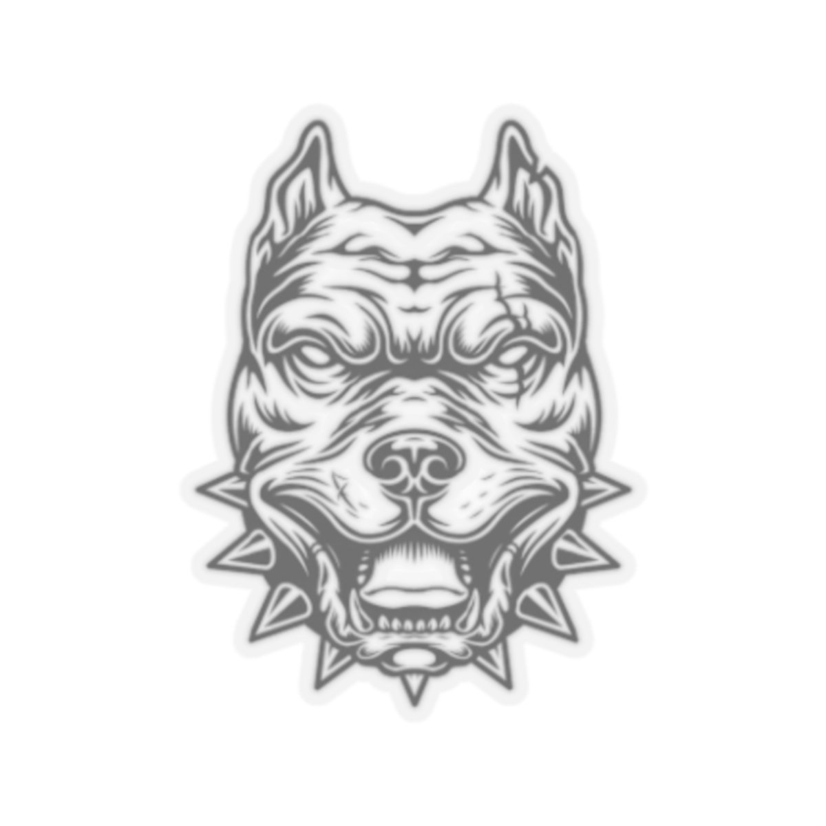 Vibrant Terrier Dog Face Kiss-Cut Stickers, Pet Lover Decor, Laptop Decals, Car Stickers, Animal Graphics, Gift for Dog Owners