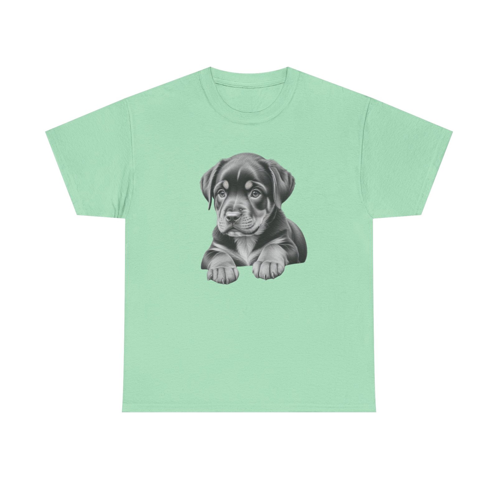 Staffordshire Bull Terrier Unisex Heavy Cotton Tee - Image 49