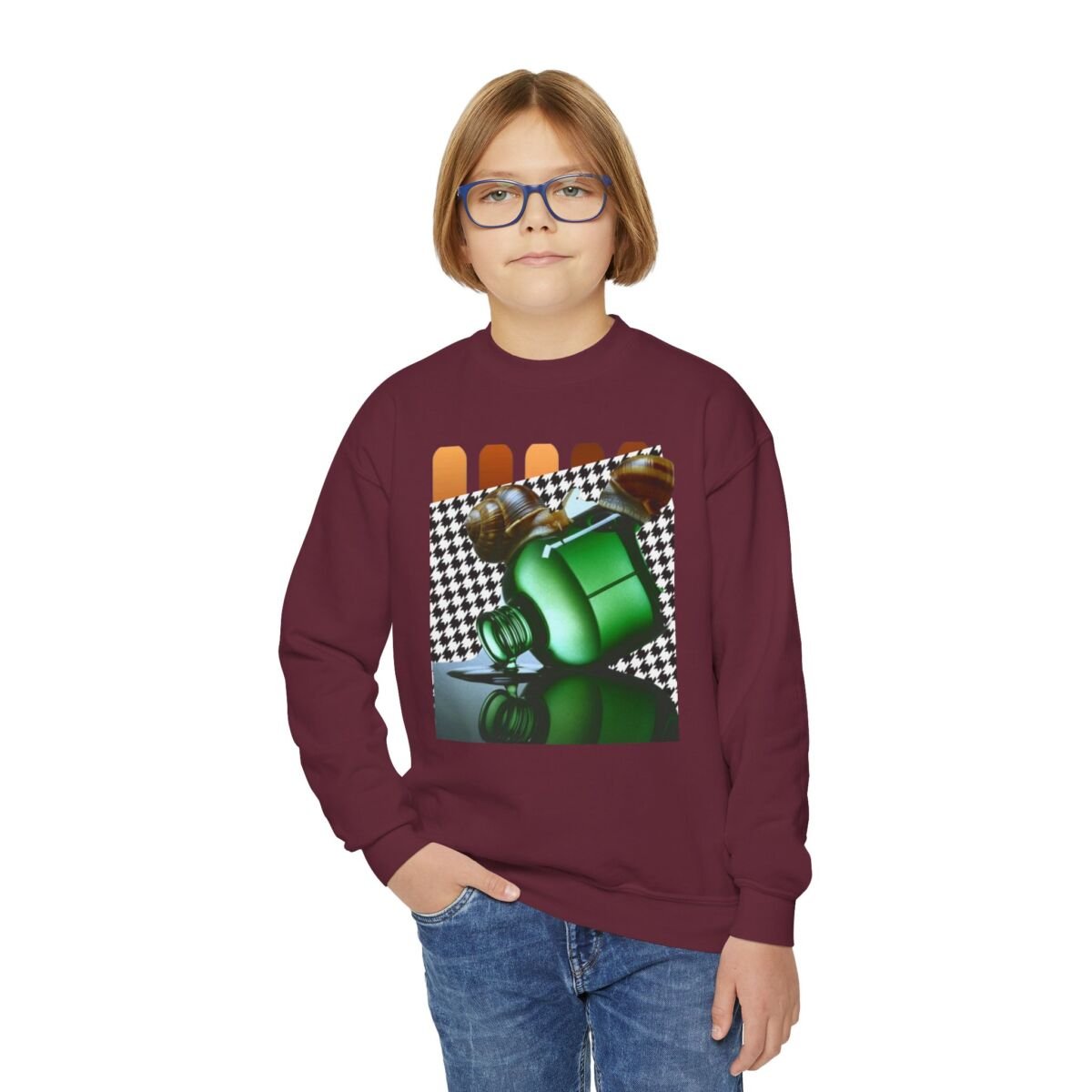 Another Level Brand Youth Crewneck Sweatshirt - Image 27