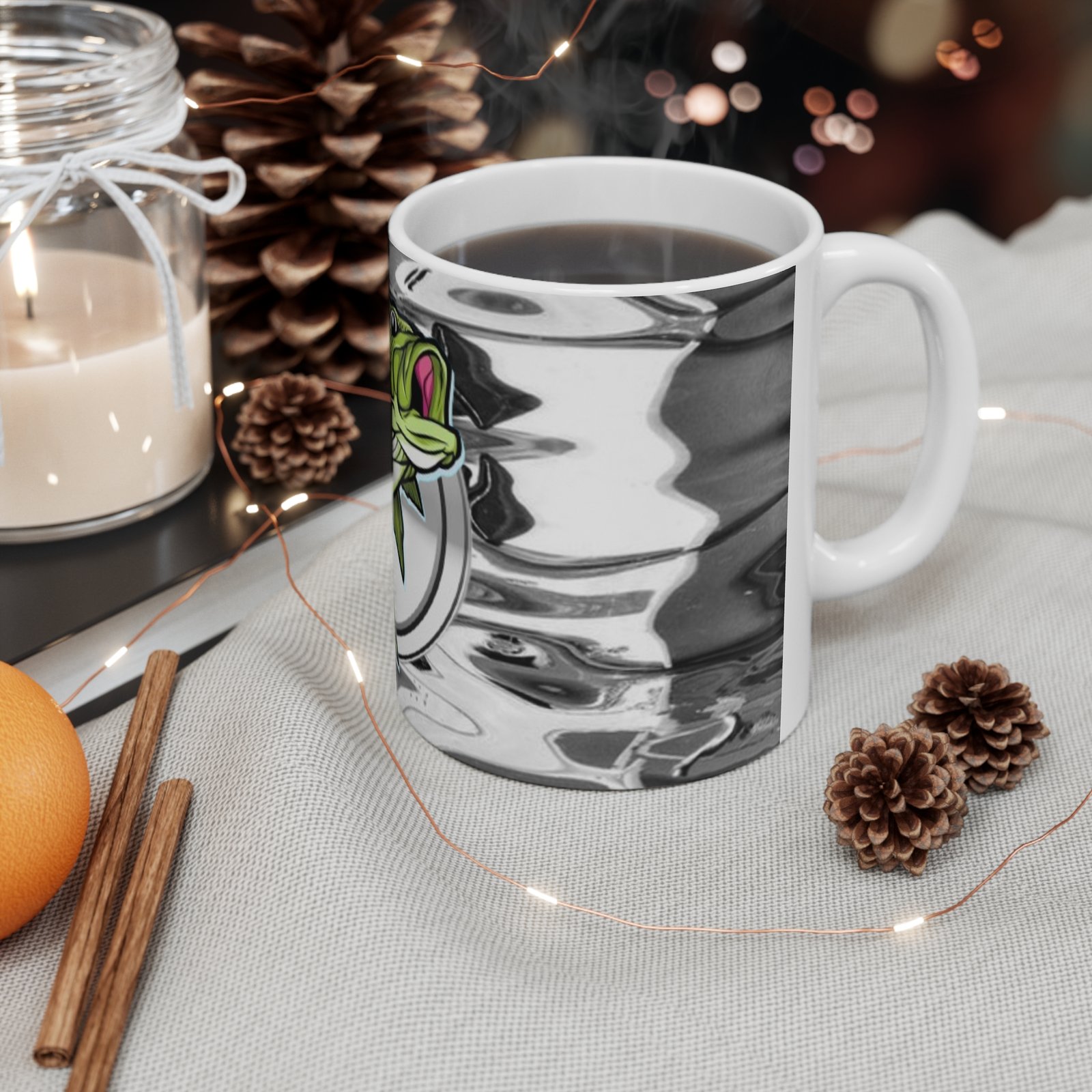 Tattoo Art Ceramic Coffee Mugs - 11oz & 15oz - Image 4