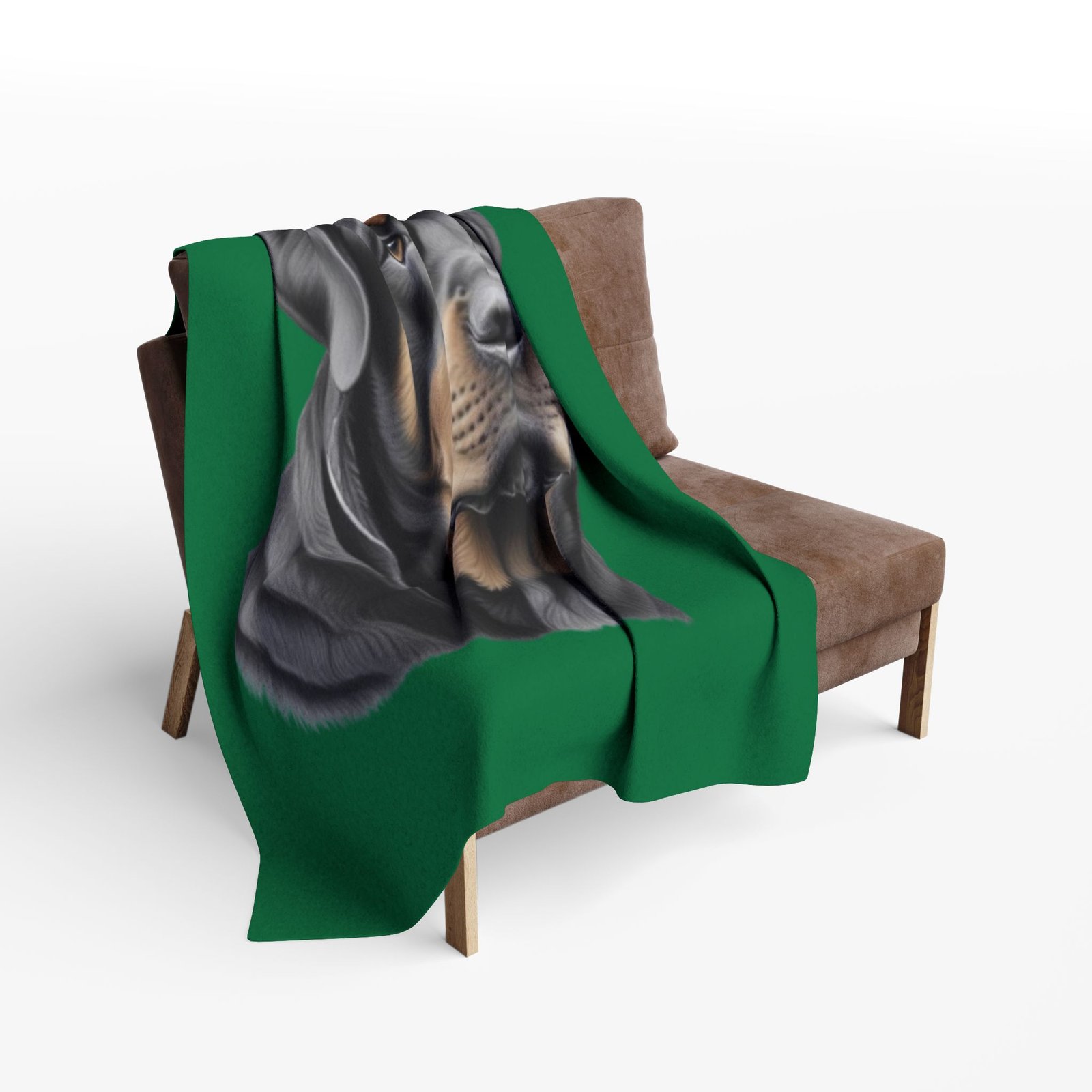 Rottweiller Puppy Arctic Fleece Blanket 08 - Image 8