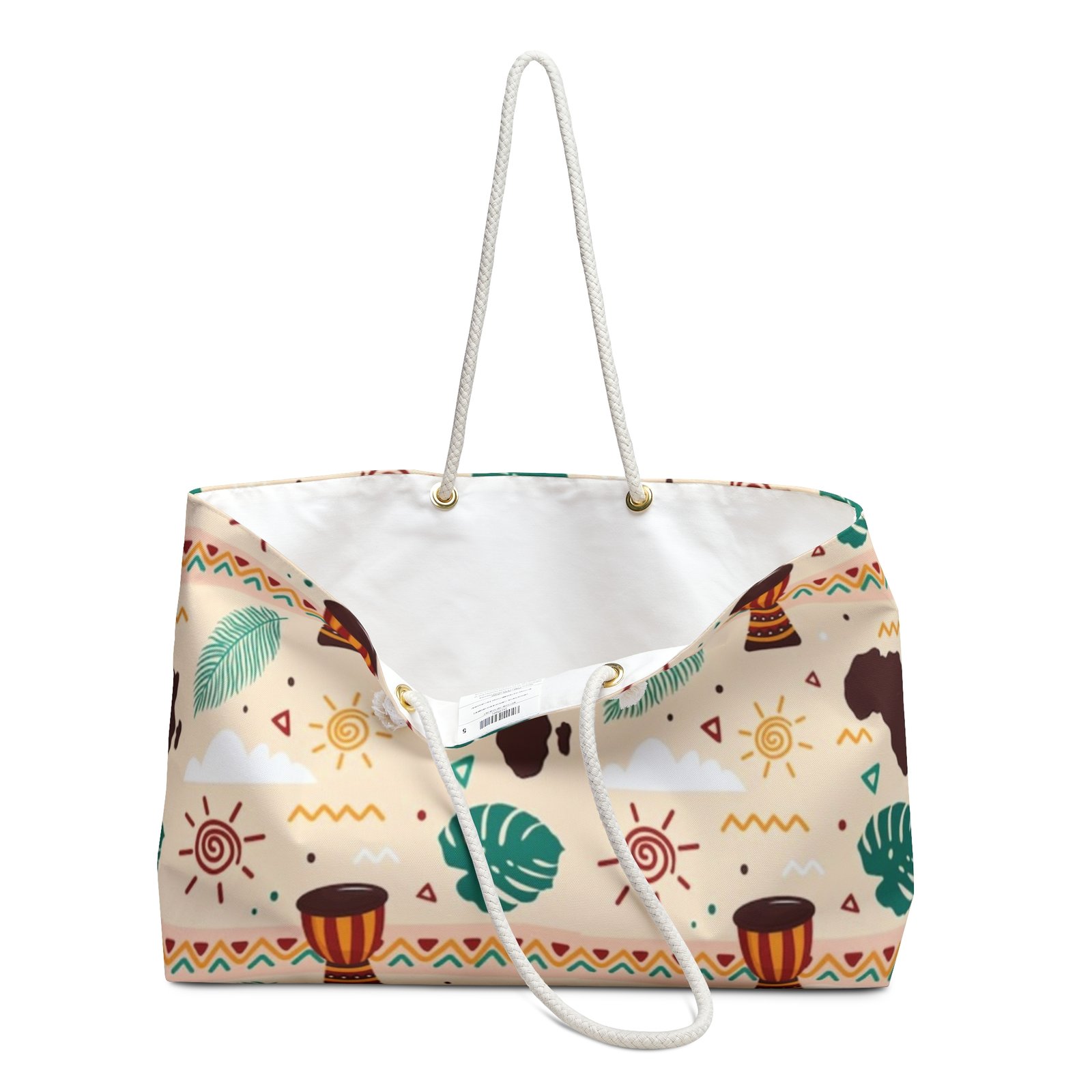 Africa Pattern Stylish Women Weekender Bag - Image 3
