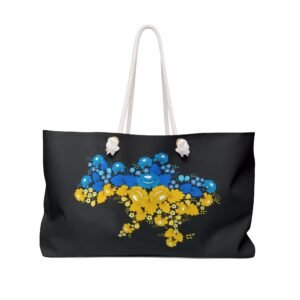 Ukraine Flag   Stylish Women Weekender Bag