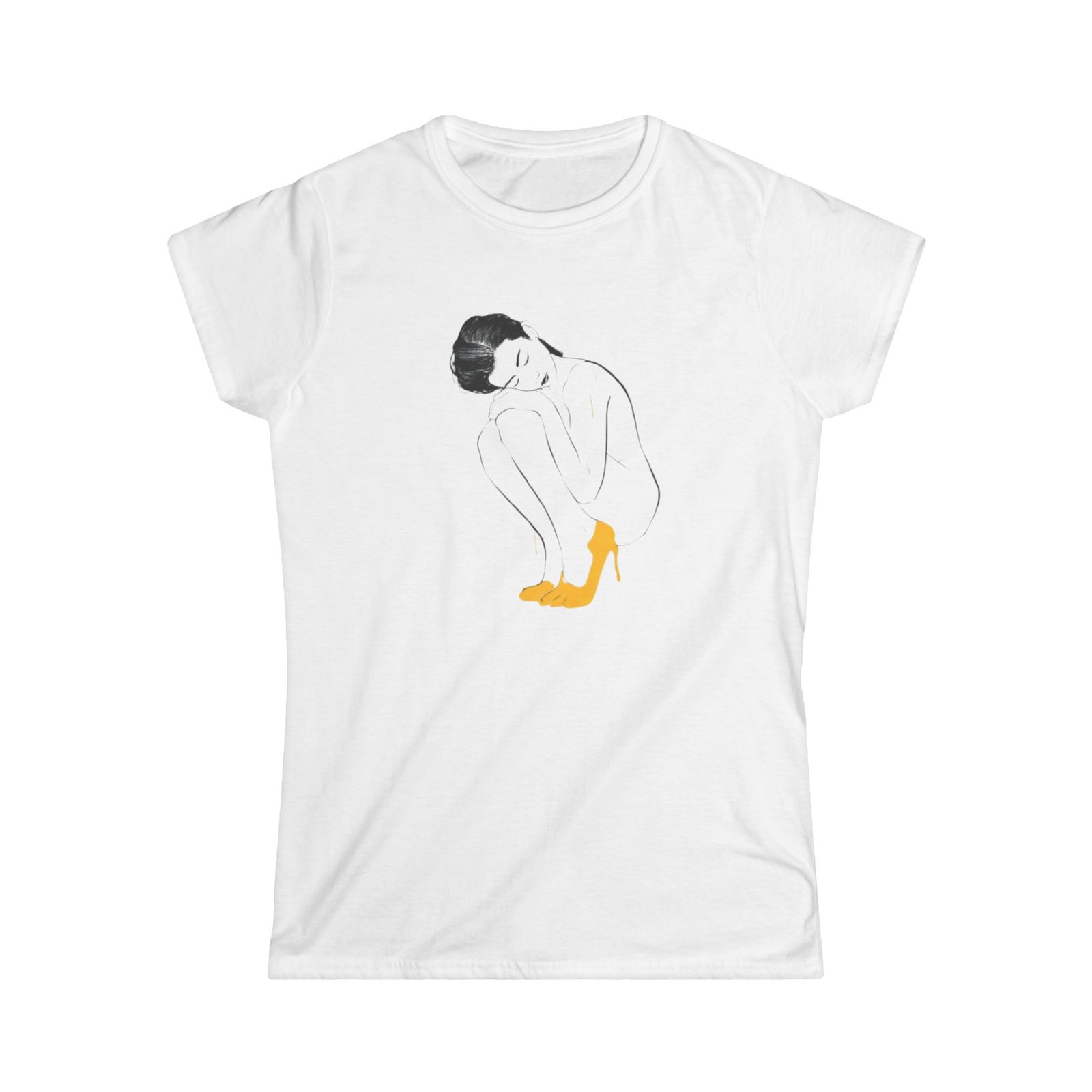 Naked Pose Style T-shirt