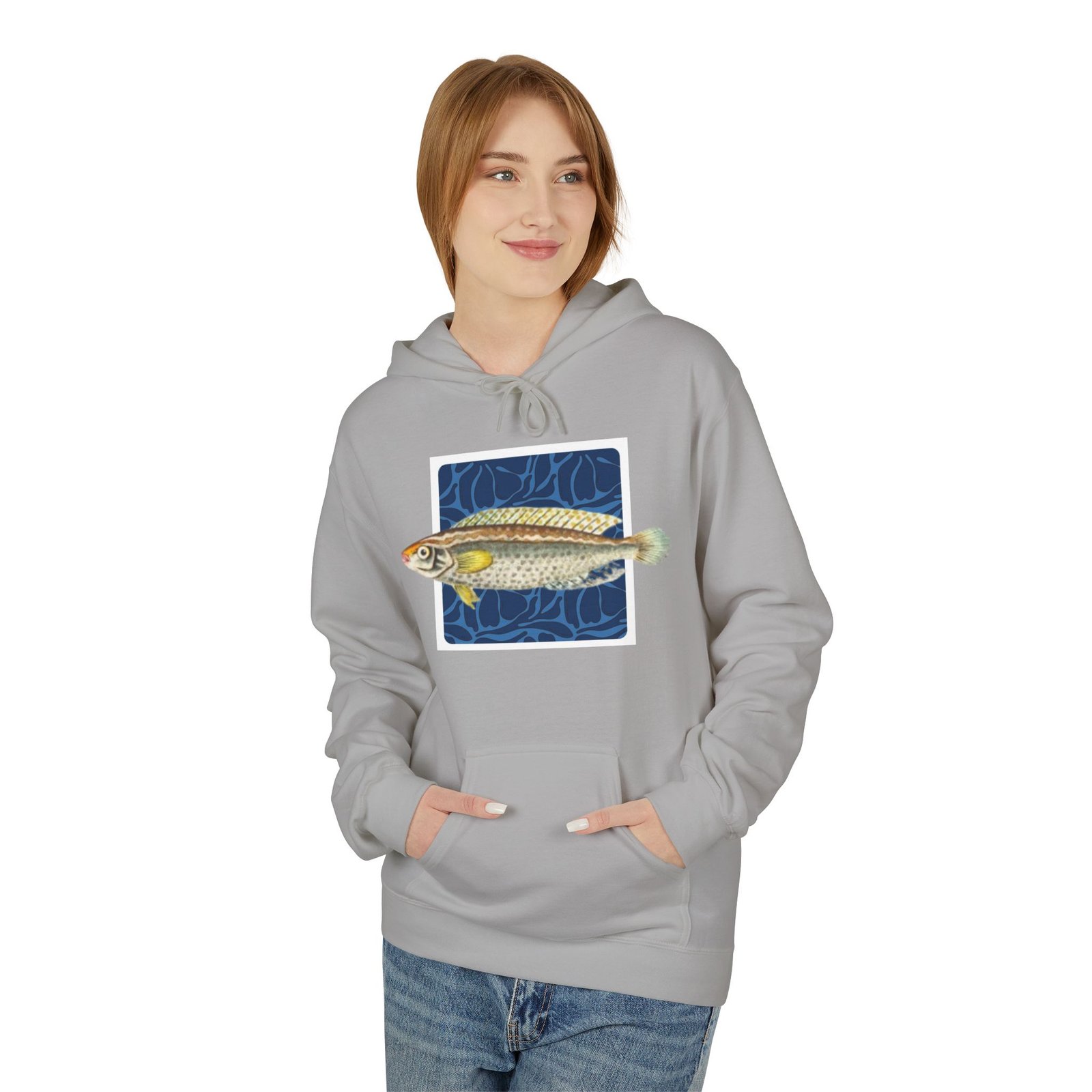 Fishing Adventure Water Sport Fleece Hoodie | Perfect Gift for Anglers, Outdoor Enthusiasts, Fishing Trips, Birthdays, and Summer - Image 7