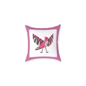 Mexico Square Poly Canvas Pillow