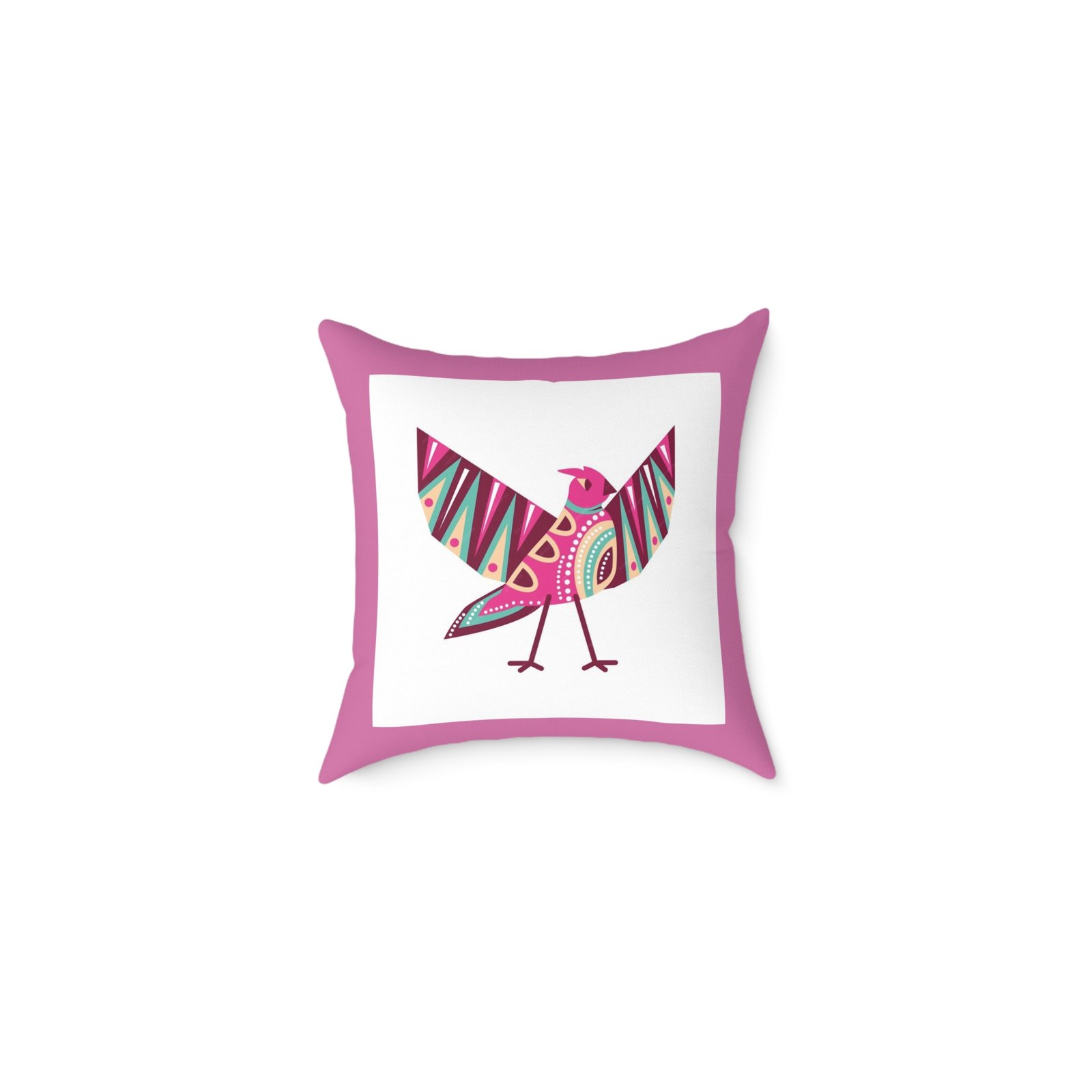 Mexico Square Poly Canvas Pillow