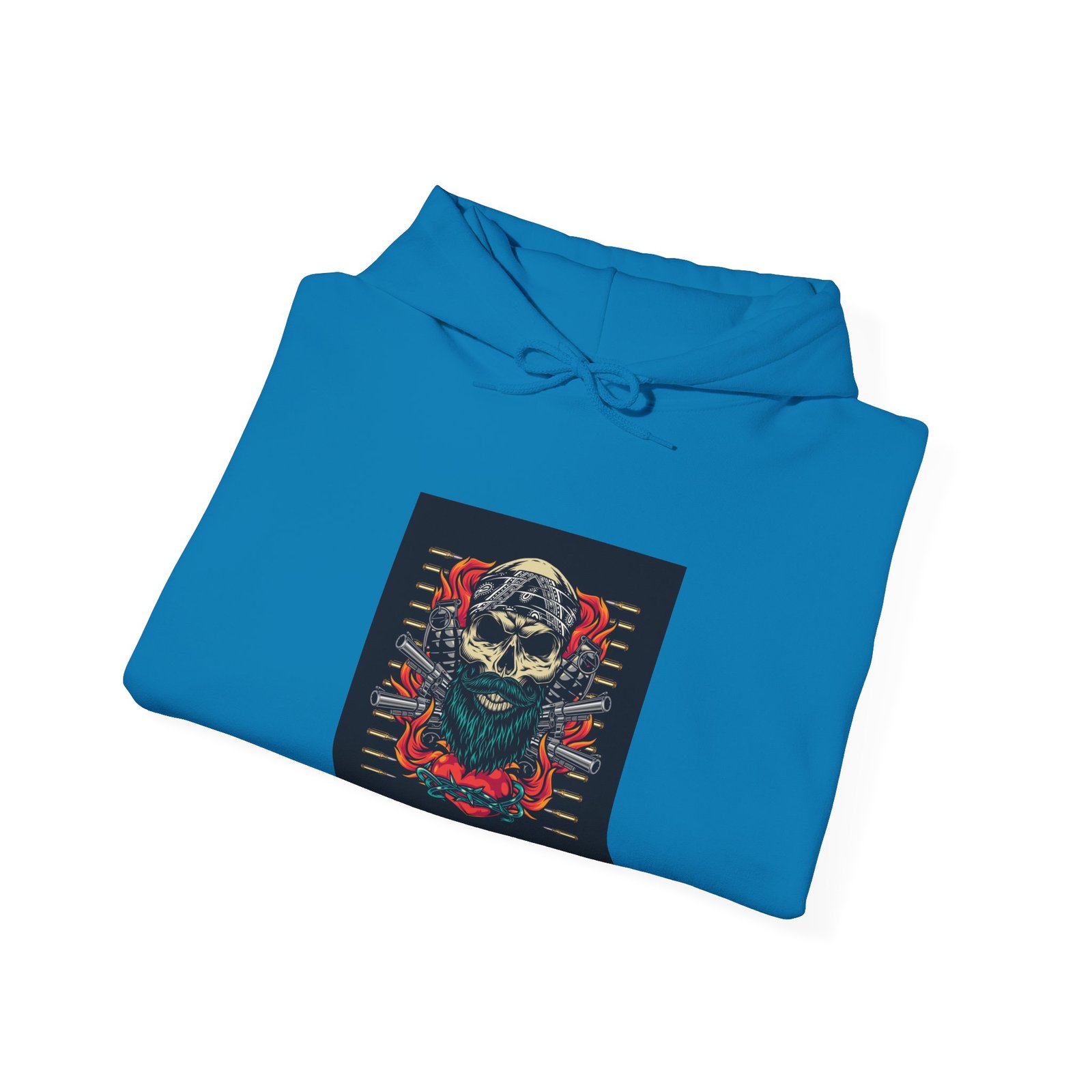 Skull Tattoo Unisex Heavy Blend™ Hooded Sweatshirt - Image 56
