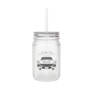 Classic Cars Mason Jar
