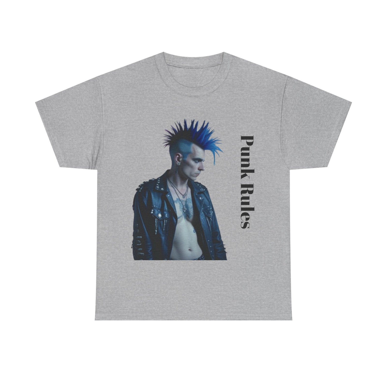 Punk Mother Daughter Father Son Grandparents Grandkids Matching Unisex Heavy Cotton Tee - Image 17