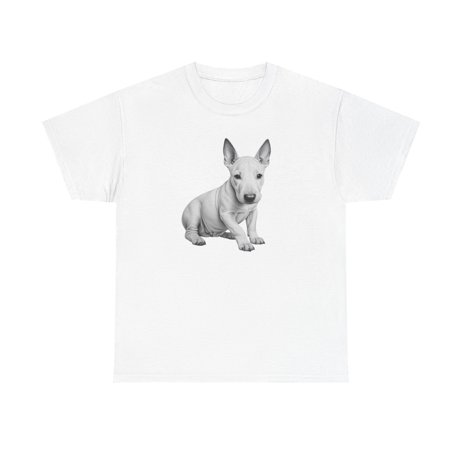 English Bull Terrier Unisex Heavy Cotton Tee