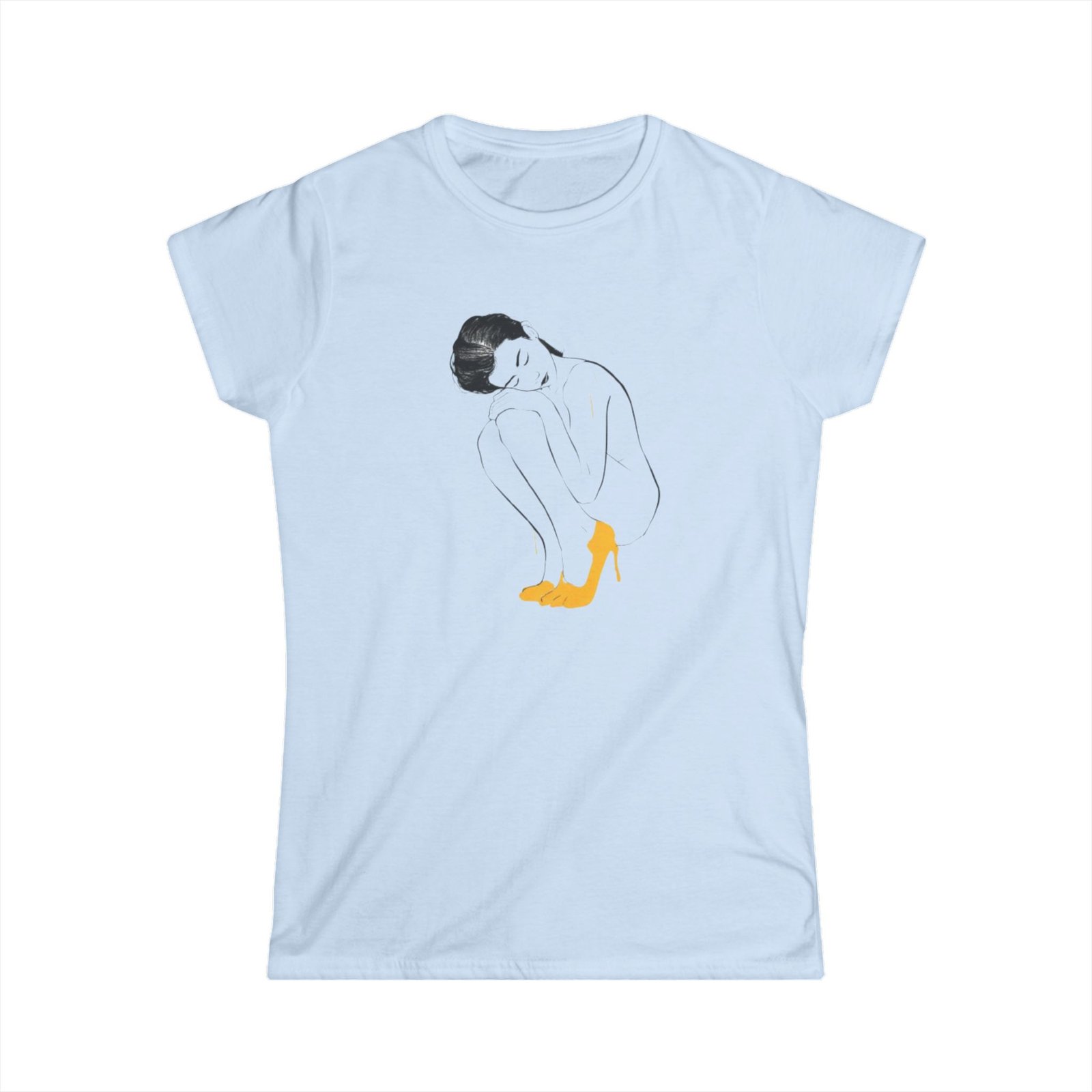 Naked Pose Style T-shirt - Image 7