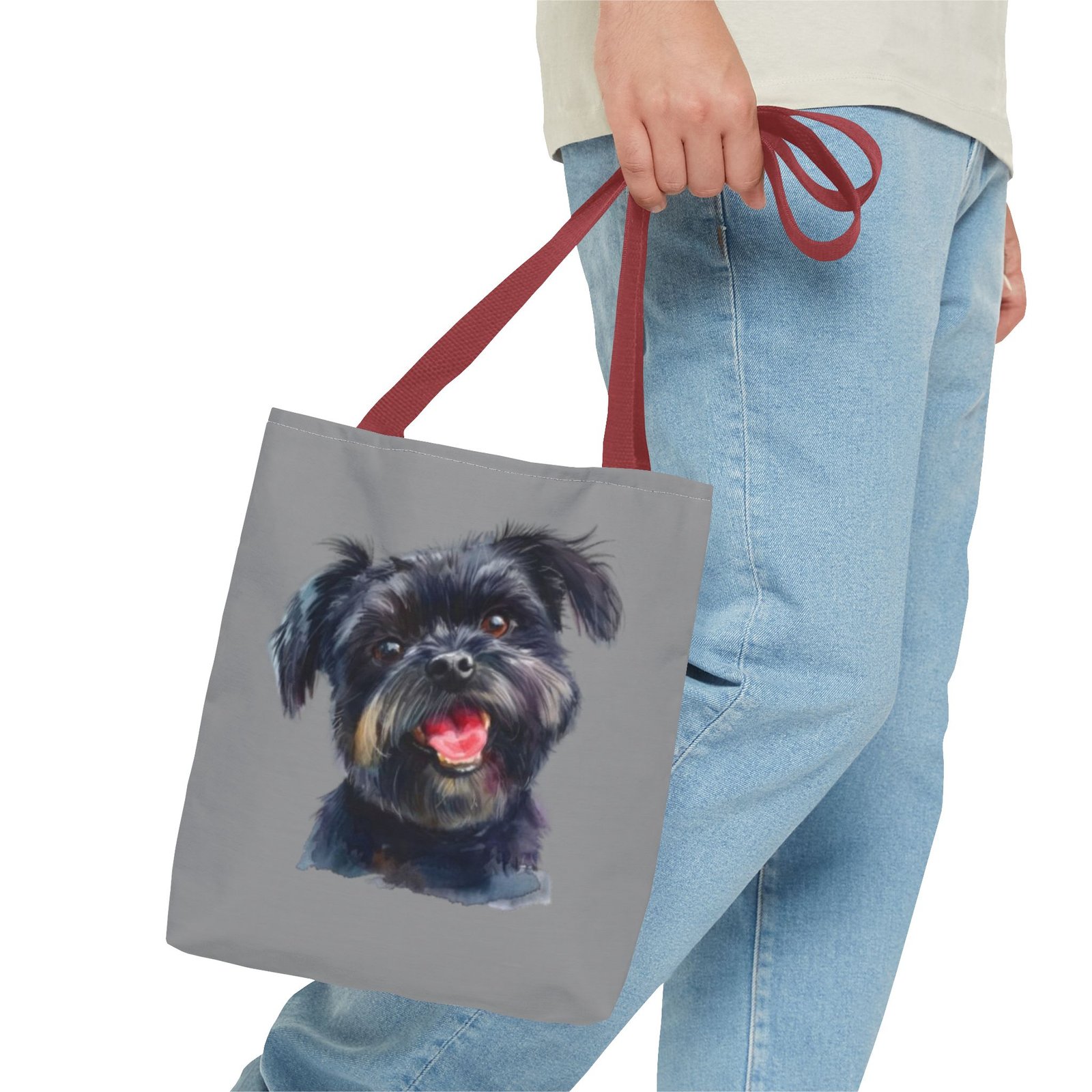 Terrier Dog Tote Bag - Stylish Dog Lover's Accessory - Image 7