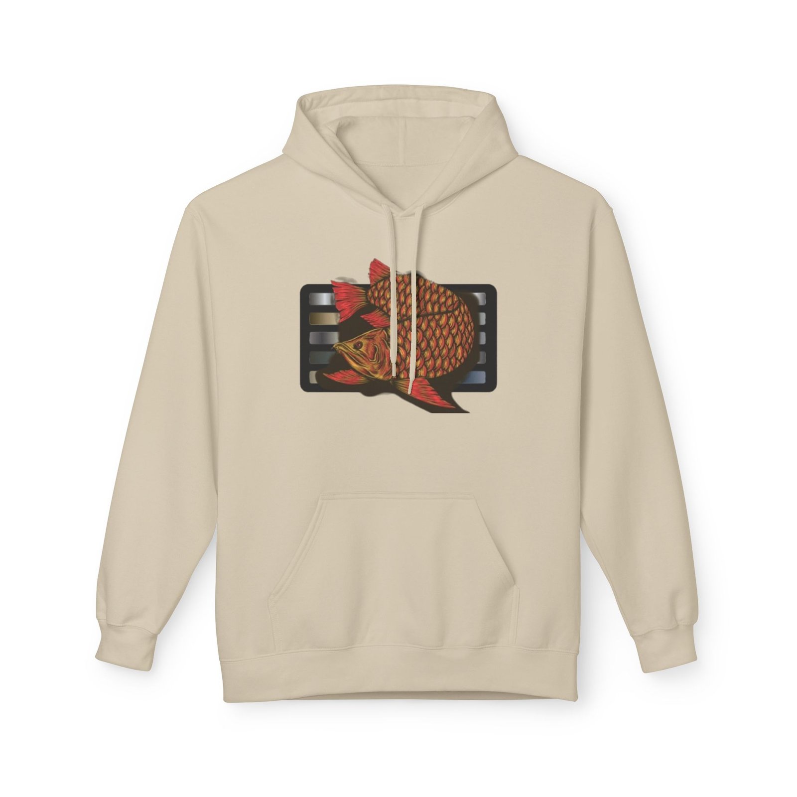 Fishing Adventure Water Sport Fleece Hoodie | Perfect Gift for Anglers, Outdoor Enthusiasts, Fishing Trips, Birthdays, and Summer - Image 9