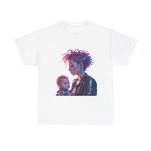 Punk Mother Daughter Father Son Grandparents Grandkids Matching Unisex  Heavy Cotton Te
