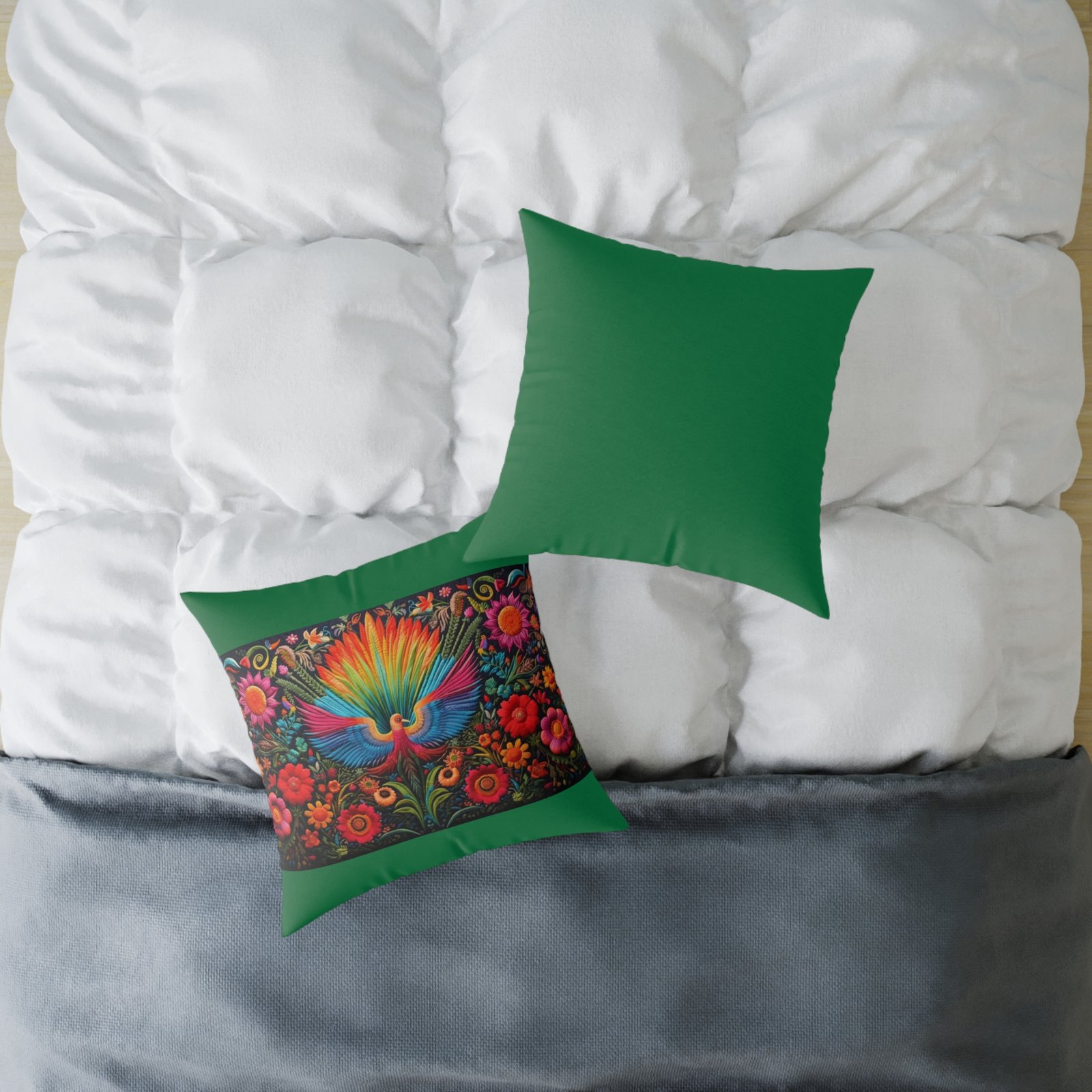 Mexico Square Poly Canvas Pillow - Image 12