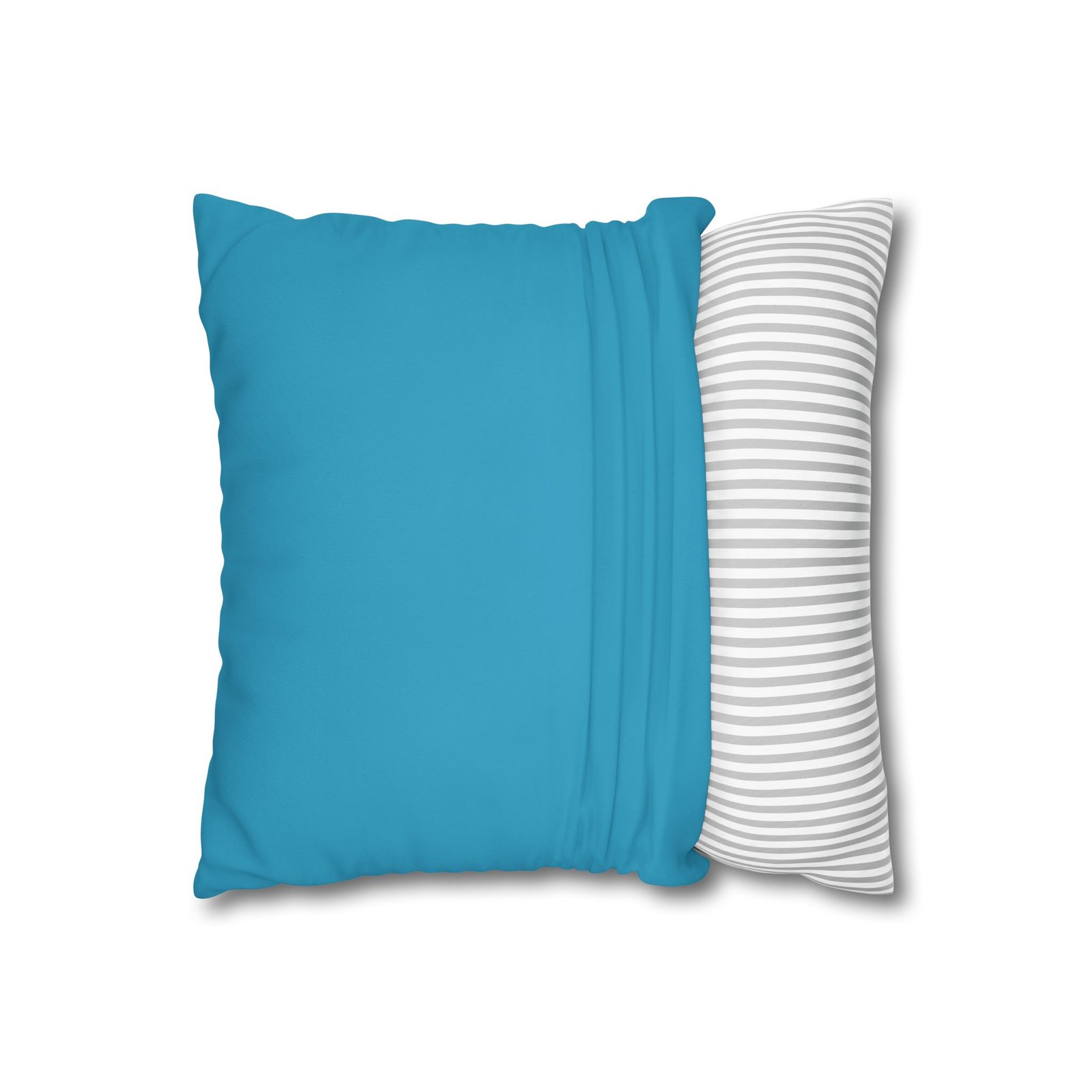Scrambling Bikes Square Poly Canvas Pillowcase - Image 4