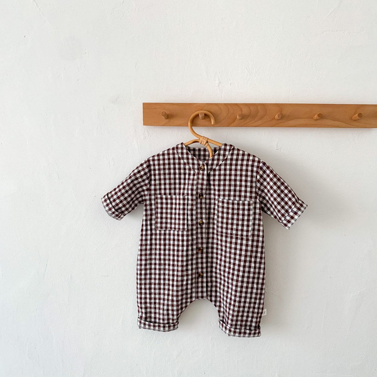 Baby Jumpsuit Spring Autumn Baby Boy Newborn Long Sleeve Baby Girl Clothes Toddler Plaid CardiganClothing - Image 5