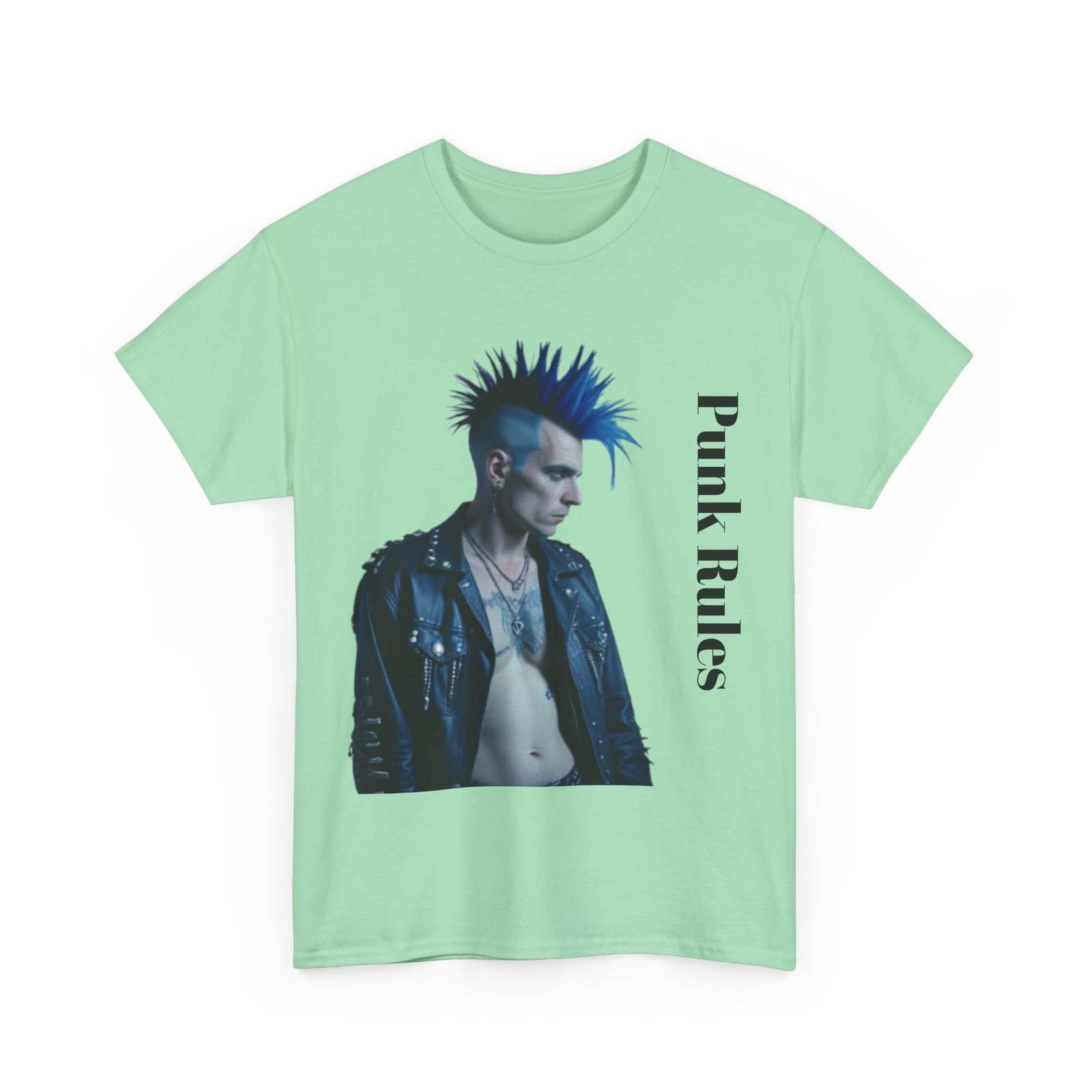 Punk Mother Daughter Father Son Grandparents Grandkids Matching Unisex Heavy Cotton Tee - Image 47