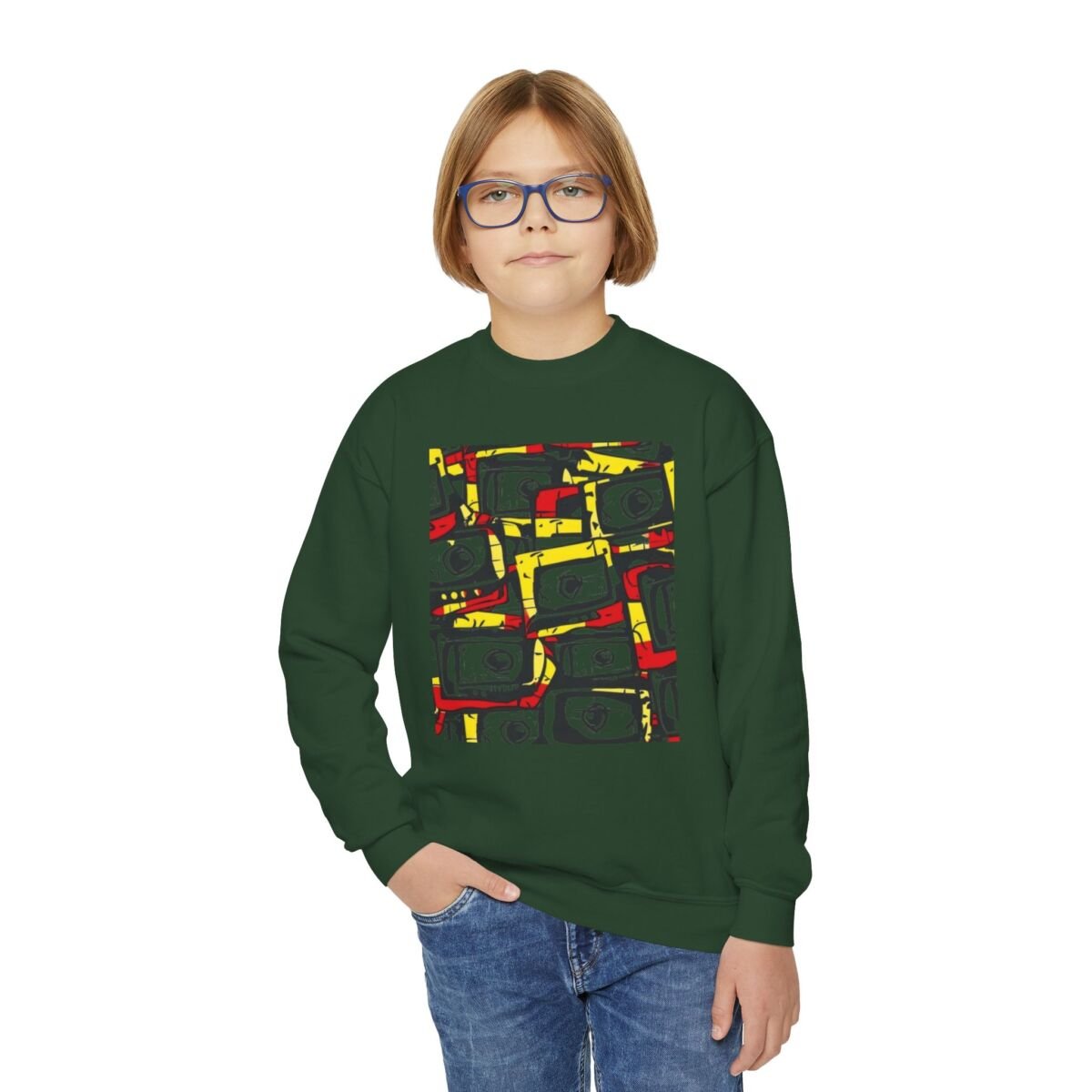 Another Level Brand Youth Crewneck Sweatshirt - Image 22