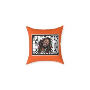 Rastafarian Square Poly Canvas Pillow