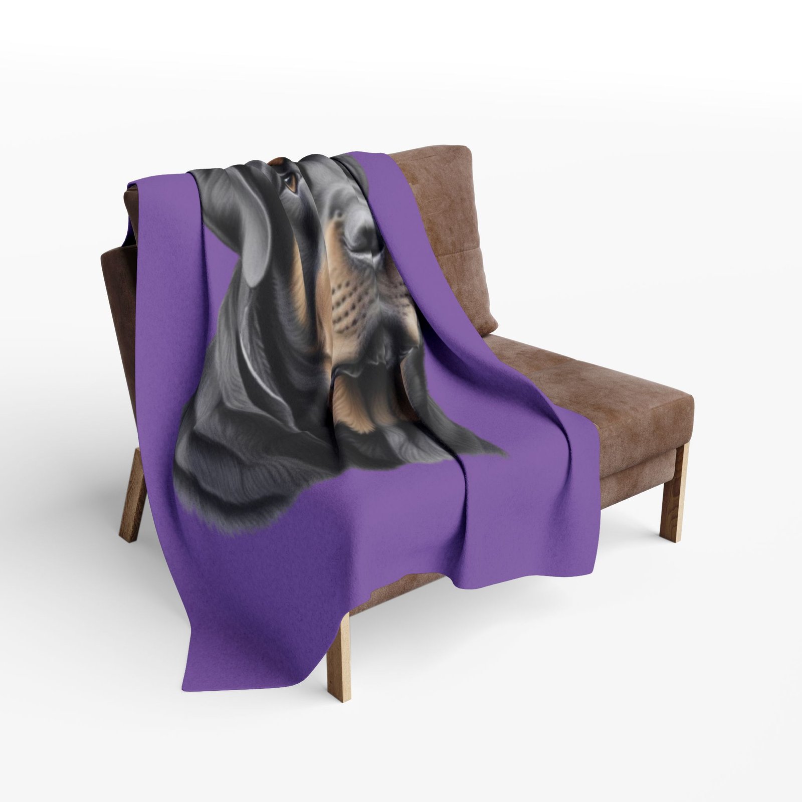 08 Rottweiller Puppy Arctic Fleece Blanket - Image 8