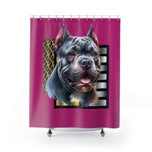 Bull Terrier Shower Curtains Labrador